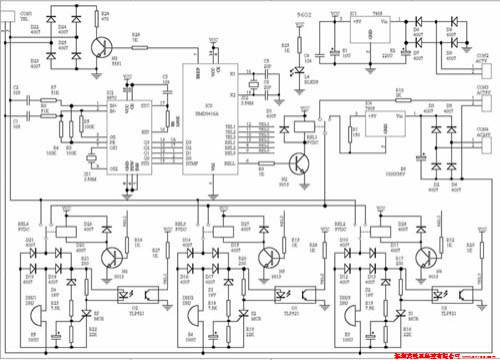 PIC單片機(jī)控制的電話小總機(jī)